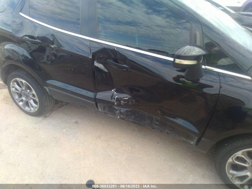 2018 FORD ECOSPORT TITANIUM - MAJ3P1VE6JC193554