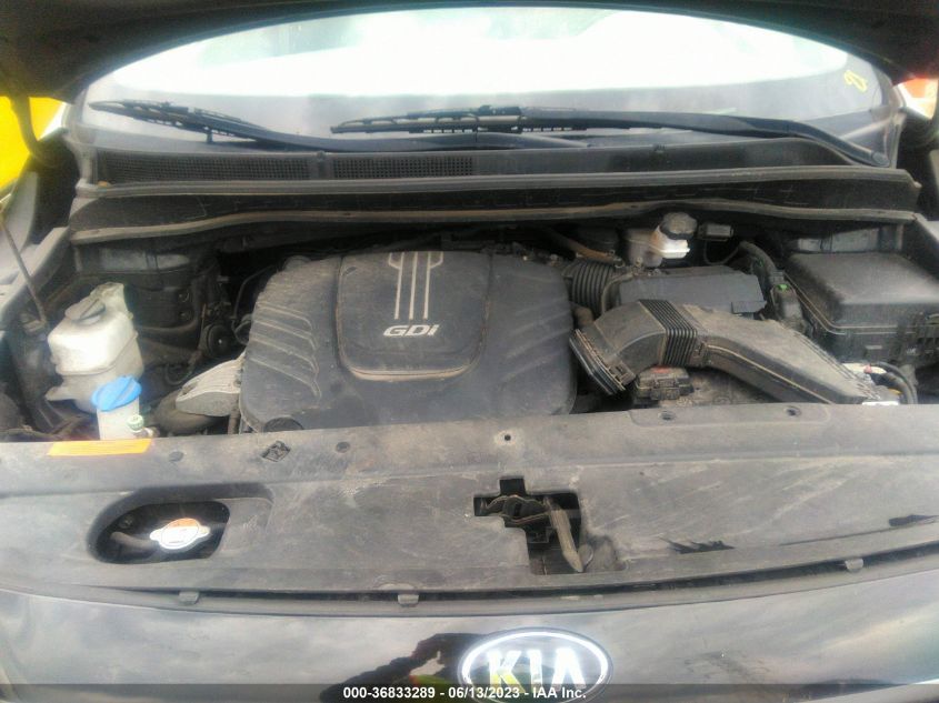 2016 KIA SEDONA SX-L - KNDME5C13G6132455