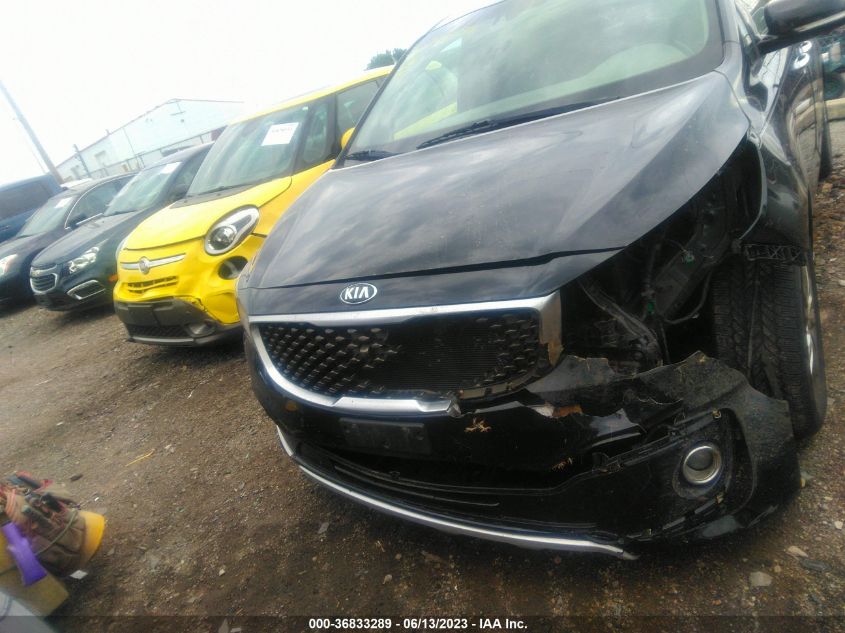 2016 KIA SEDONA SX-L - KNDME5C13G6132455