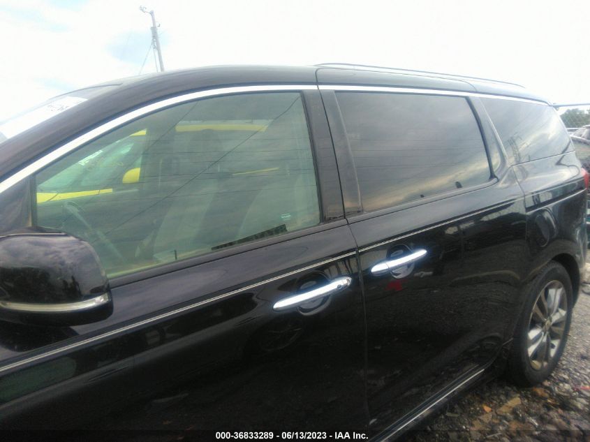 2016 KIA SEDONA SX-L - KNDME5C13G6132455