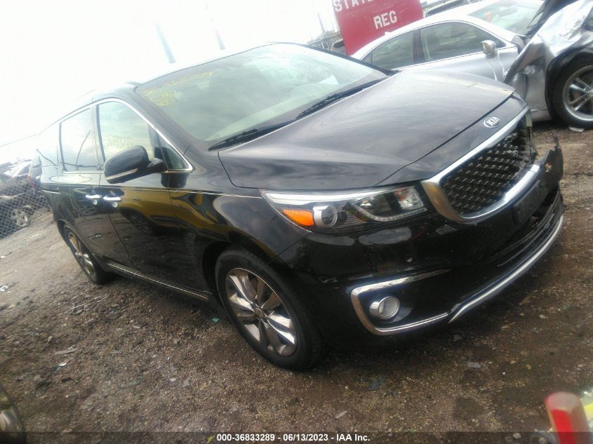 2016 KIA SEDONA SX-L - KNDME5C13G6132455