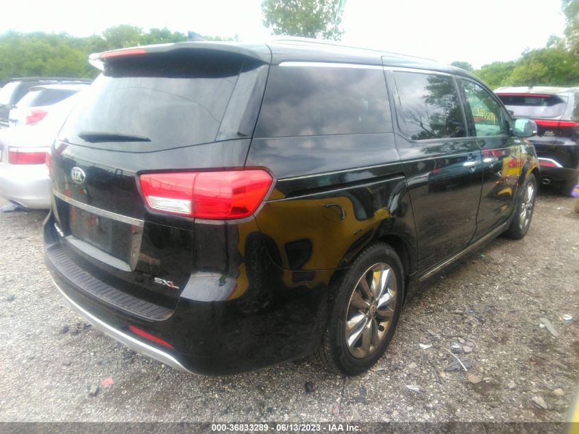 2016 KIA SEDONA SX-L - KNDME5C13G6132455