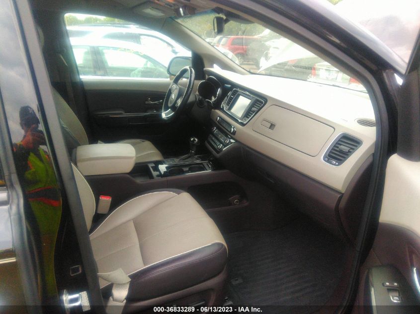 2016 KIA SEDONA SX-L - KNDME5C13G6132455