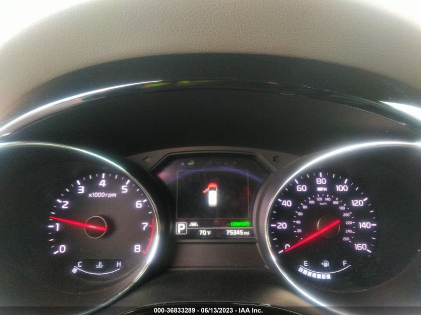 2016 KIA SEDONA SX-L - KNDME5C13G6132455