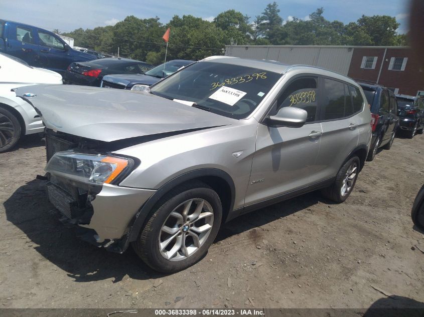 2013 BMW X3 XDRIVE35I - 5UXWX7C50DL981357