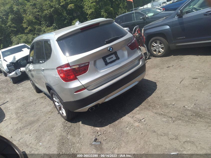 2013 BMW X3 XDRIVE35I - 5UXWX7C50DL981357