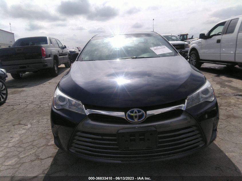 2015 TOYOTA CAMRY HYBRID LE/XLE/SE - 4T1BD1FK6FU161039