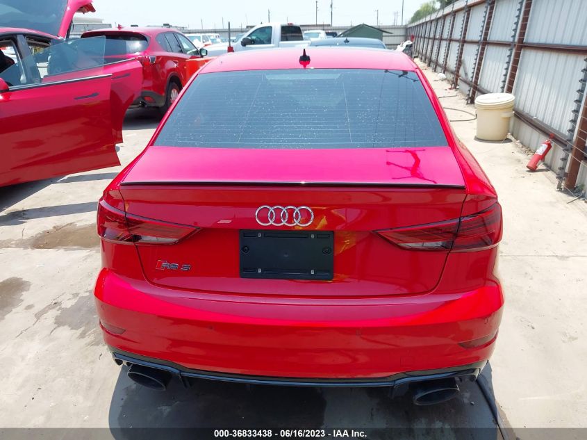 2019 AUDI RS 3 - WUABWGFF5KA905278