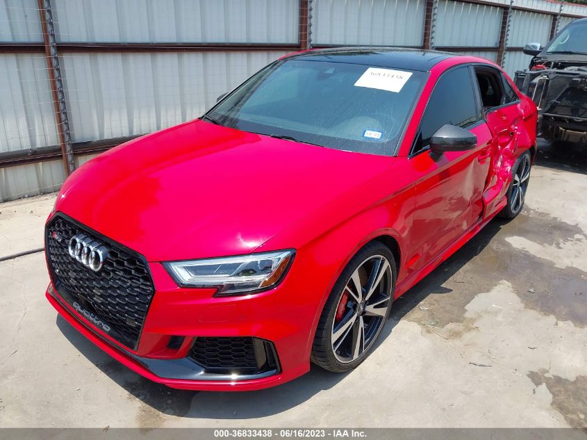 2019 AUDI RS 3 - WUABWGFF5KA905278