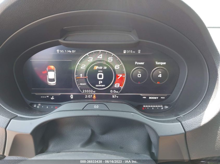 2019 AUDI RS 3 - WUABWGFF5KA905278