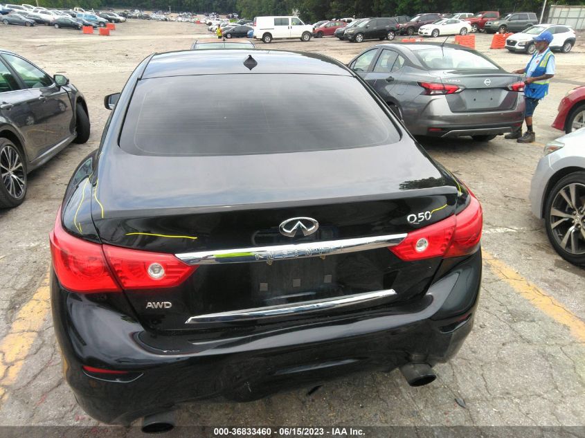 2017 INFINITI Q50 PREMIUM/SPORT/SE - JN1EV7AR6HM841650