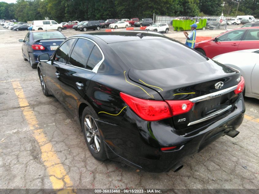2017 INFINITI Q50 PREMIUM/SPORT/SE - JN1EV7AR6HM841650