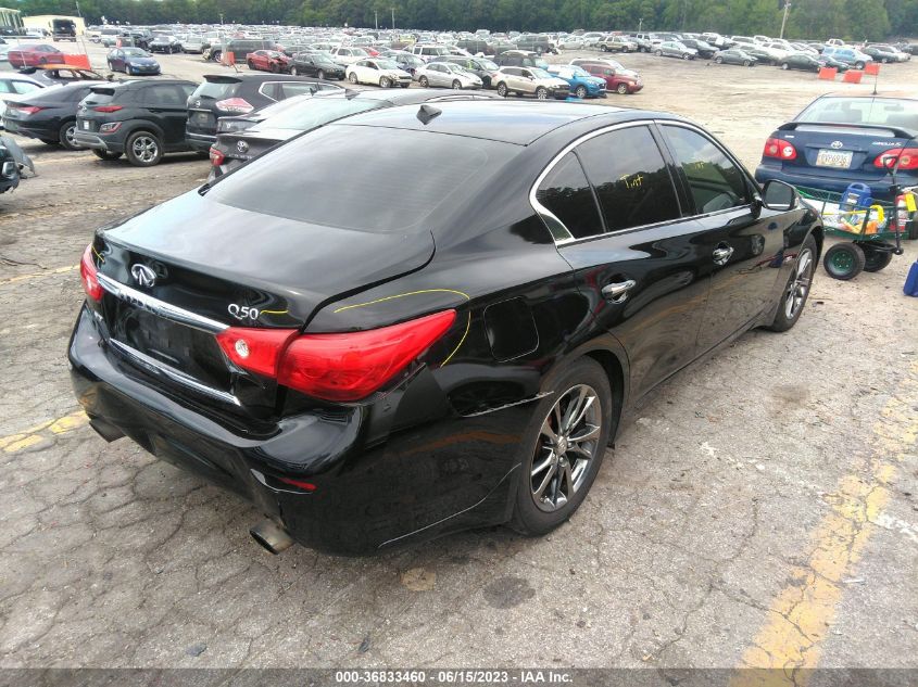 2017 INFINITI Q50 PREMIUM/SPORT/SE - JN1EV7AR6HM841650