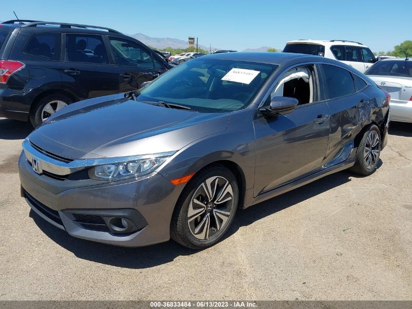 2018 HONDA CIVIC SEDAN EX-L - JHMFC1F79JX007919