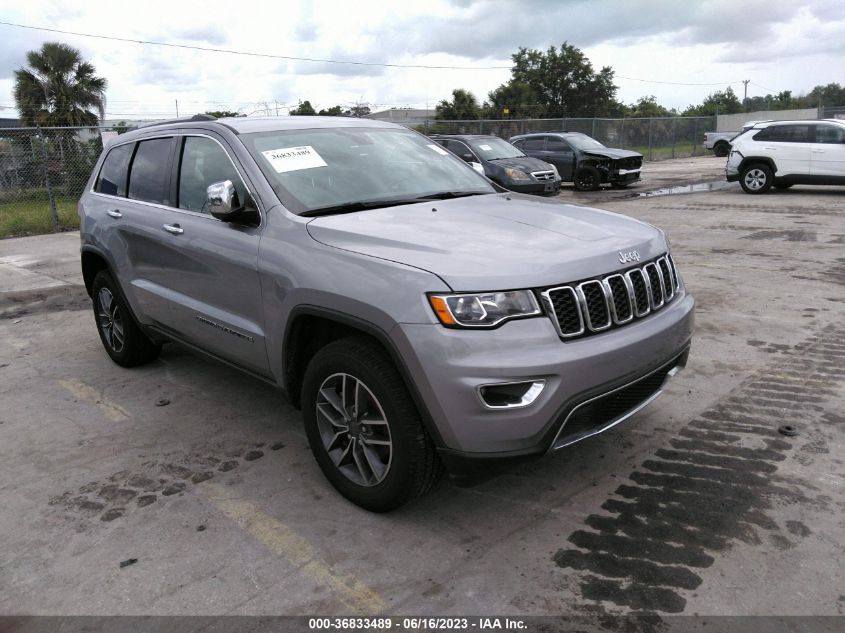 2019 JEEP GRAND CHEROKEE LIMITED - 1C4RJFBGXKC785193
