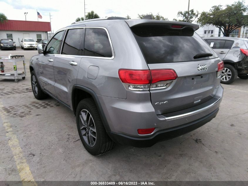 2019 JEEP GRAND CHEROKEE LIMITED - 1C4RJFBGXKC785193
