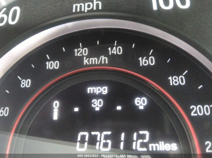 2016 HONDA ACCORD SEDAN SPORT - 1HGCR2F56GA145695