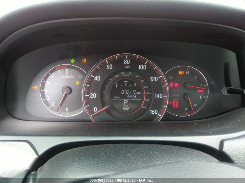2016 HONDA ACCORD SEDAN SPORT - 1HGCR2F56GA145695