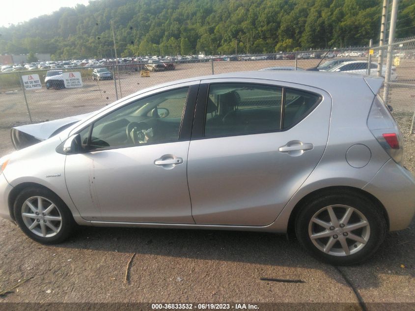 2013 TOYOTA PRIUS C ONE/TWO/THREE/FOUR - JTDKDTB33D1536155