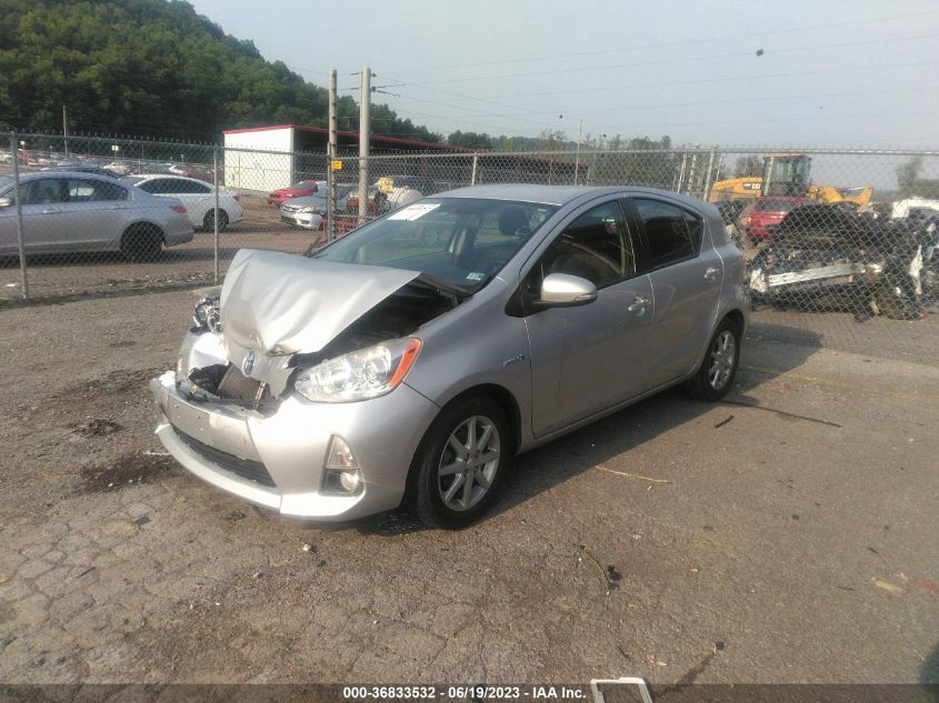 2013 TOYOTA PRIUS C ONE/TWO/THREE/FOUR - JTDKDTB33D1536155