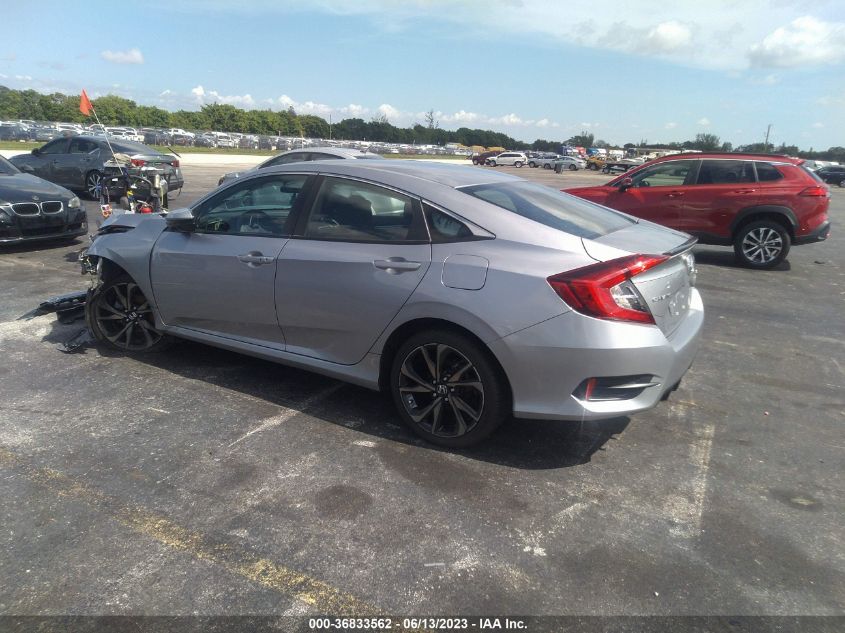 2021 HONDA CIVIC SPORT - 19XFC2F83ME202399