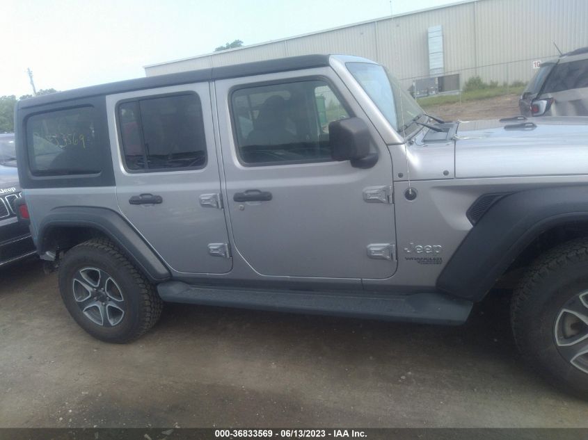 2020 JEEP WRANGLER UNLIMITED SPORT - 1C4HJXDG7LW175217