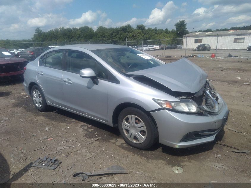 2013 HONDA CIVIC SDN LX - 2HGFB2F55DH545133