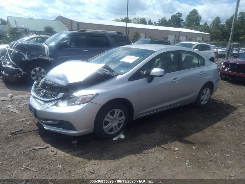 2013 HONDA CIVIC SDN LX - 2HGFB2F55DH545133