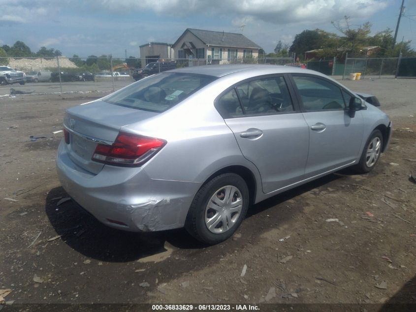 2013 HONDA CIVIC SDN LX - 2HGFB2F55DH545133