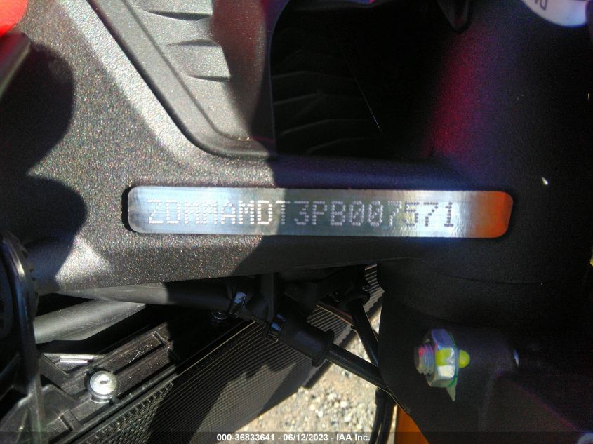 2023 DUCATI MONSTER - ZDMMAMDT3PB007571