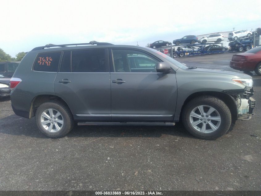 2013 TOYOTA HIGHLANDER - 5TDBK3EH5DS241557