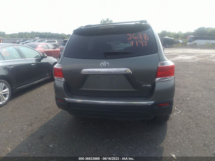 2013 TOYOTA HIGHLANDER - 5TDBK3EH5DS241557