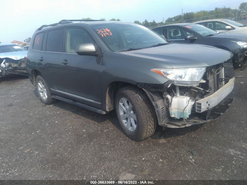 2013 TOYOTA HIGHLANDER - 5TDBK3EH5DS241557