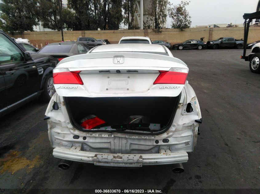 2014 HONDA ACCORD SEDAN SPORT - 1HGCR2F51EA028183