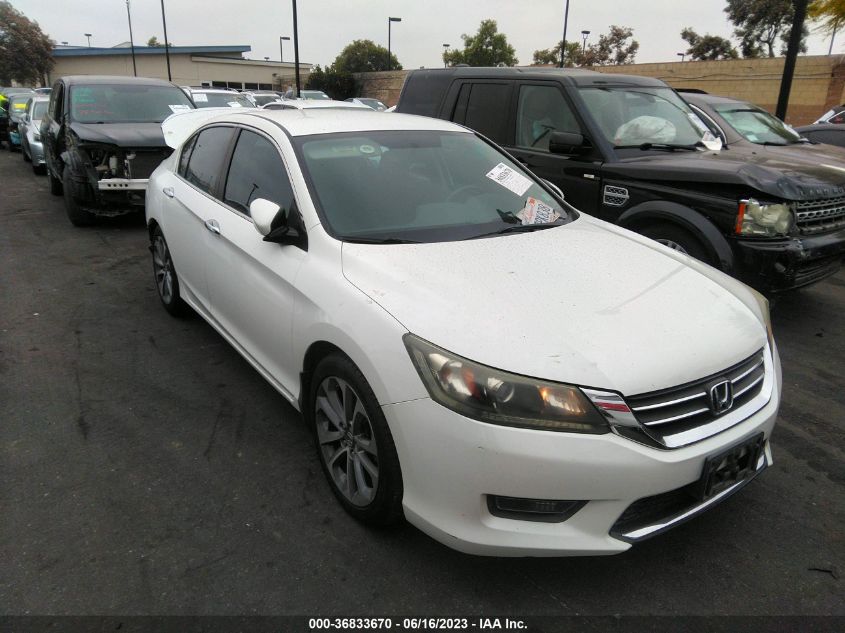 2014 HONDA ACCORD SEDAN SPORT - 1HGCR2F51EA028183