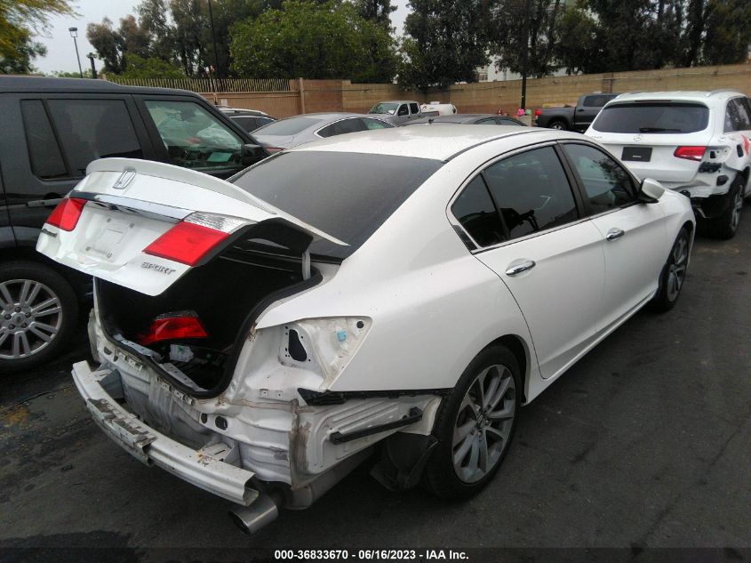 2014 HONDA ACCORD SEDAN SPORT - 1HGCR2F51EA028183