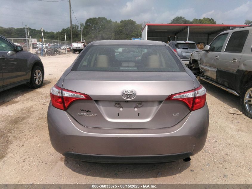 2015 TOYOTA COROLLA L/LE/S/S PLUS/LE PLUS - 5YFBURHE1FP346154