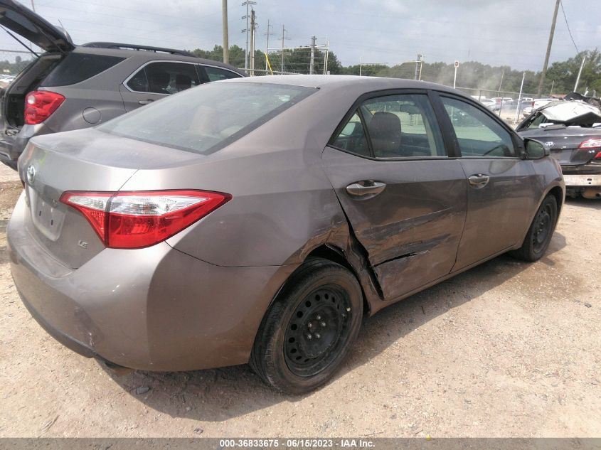 2015 TOYOTA COROLLA L/LE/S/S PLUS/LE PLUS - 5YFBURHE1FP346154