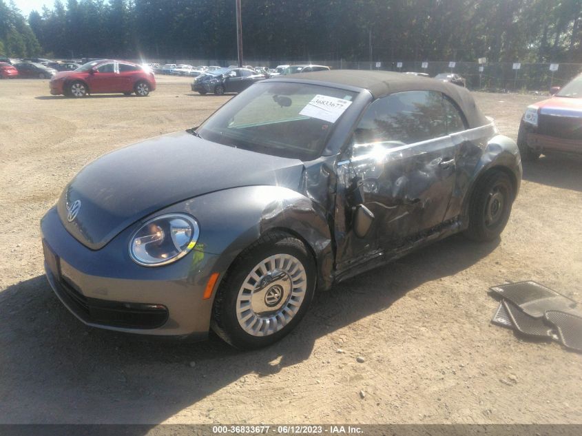 2013 VOLKSWAGEN BEETLE CONVERTIBLE 2.5L W/TECH 3VW5P7AT3DM812461