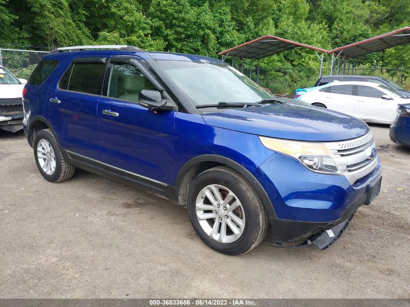 2013 FORD EXPLORER XLT - 1FM5K8D8XDGA43543