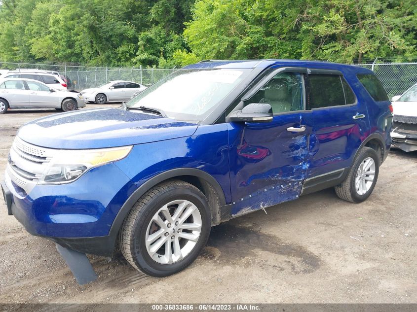 2013 FORD EXPLORER XLT - 1FM5K8D8XDGA43543