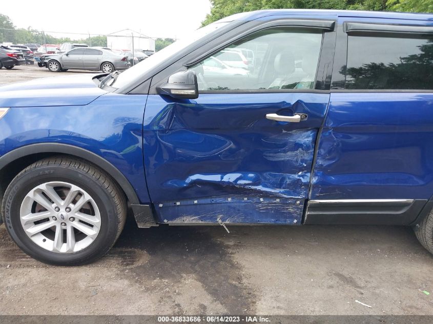 2013 FORD EXPLORER XLT - 1FM5K8D8XDGA43543
