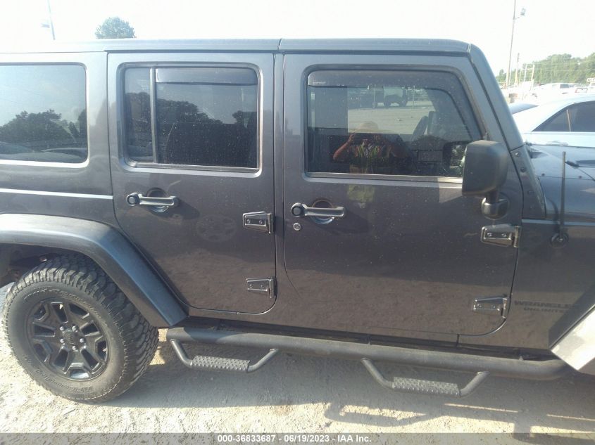 2016 JEEP WRANGLER UNLIMITED RUBICON HARD ROCK - 1C4BJWFG9GL259334
