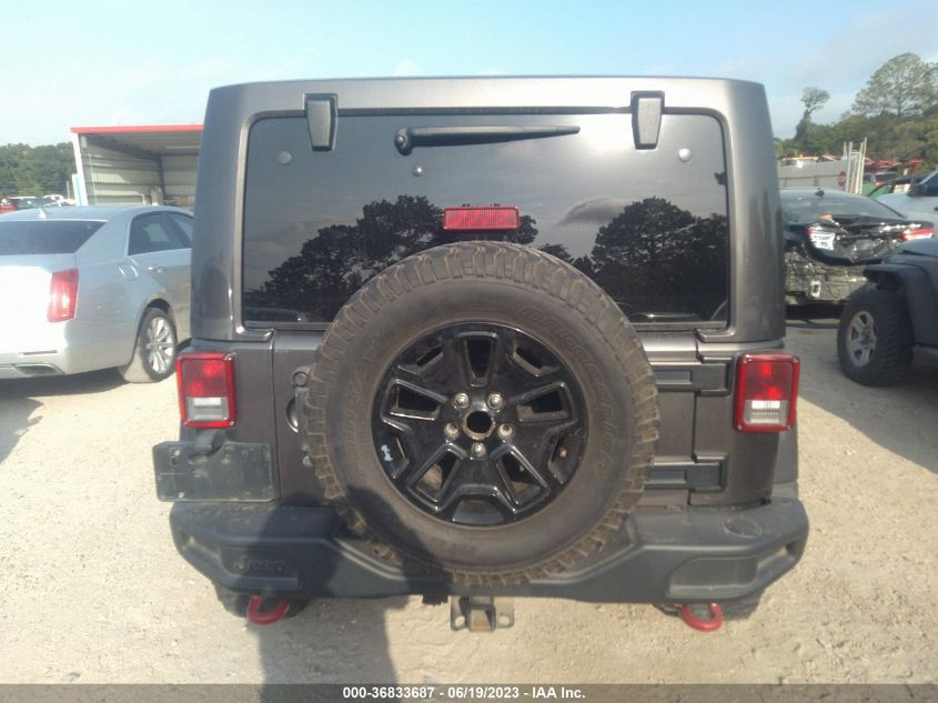 2016 JEEP WRANGLER UNLIMITED RUBICON HARD ROCK - 1C4BJWFG9GL259334