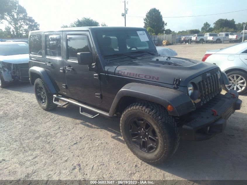 2016 JEEP WRANGLER UNLIMITED RUBICON HARD ROCK - 1C4BJWFG9GL259334