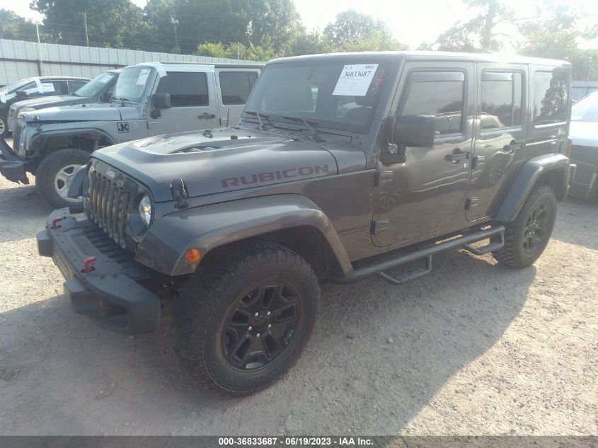 2016 JEEP WRANGLER UNLIMITED RUBICON HARD ROCK - 1C4BJWFG9GL259334