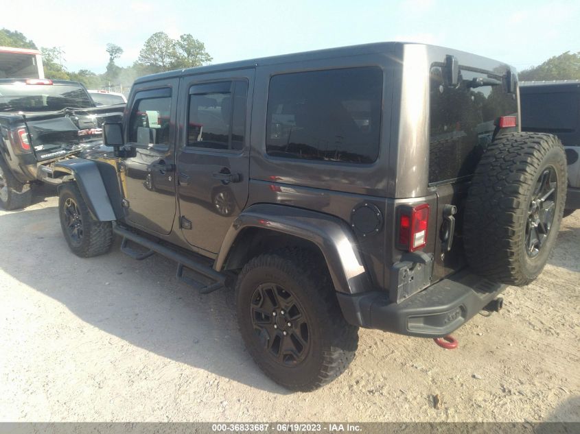2016 JEEP WRANGLER UNLIMITED RUBICON HARD ROCK - 1C4BJWFG9GL259334