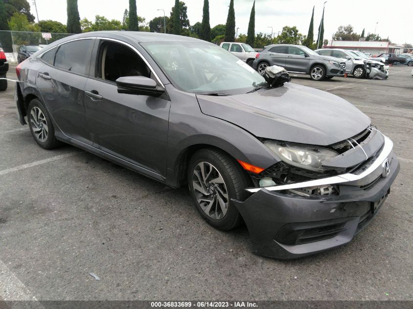 2017 HONDA CIVIC SEDAN EX - 2HGFC2F74HH518185