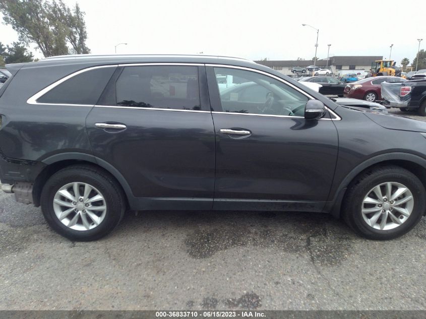 2018 KIA SORENTO LX - 5XYPG4A30JG346586