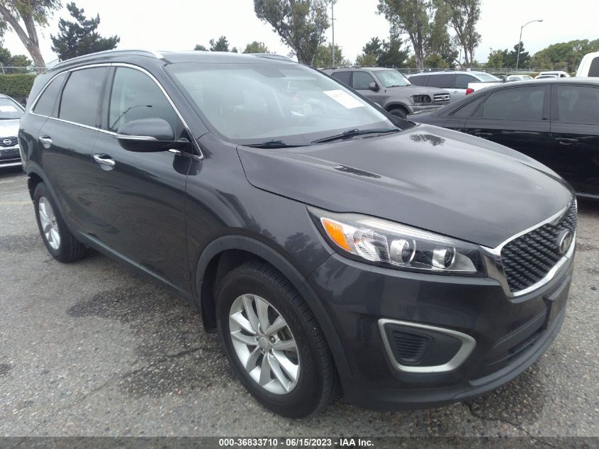 2018 KIA SORENTO LX - 5XYPG4A30JG346586